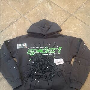 Dark Grey V2 Spider Worldwide Hoodie